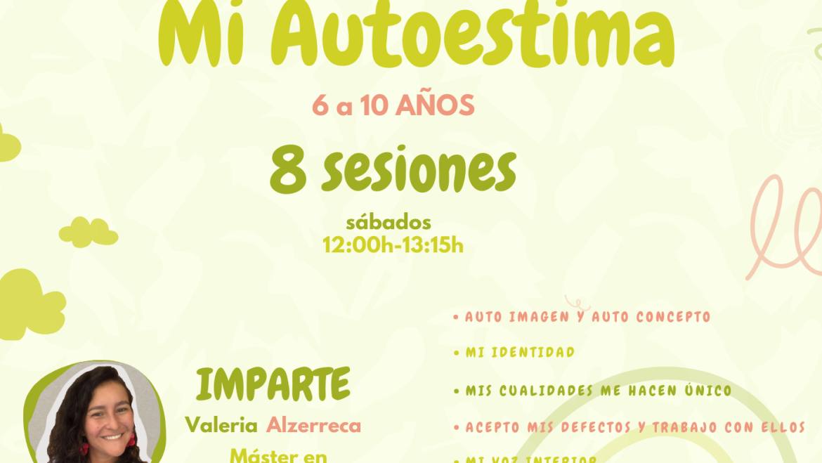 Segunda Edición de “Mi Tesoro, Mi Autoestima”: Taller Infantil para Crecer con Confianza