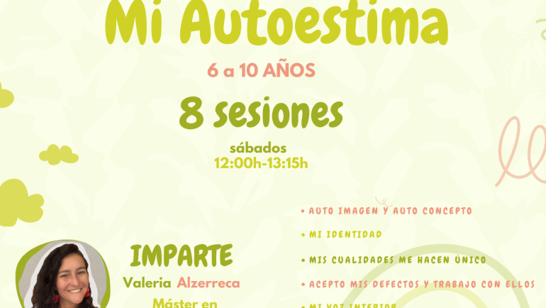 Segunda Edición de “Mi Tesoro, Mi Autoestima”: Taller Infantil para Crecer con Confianza