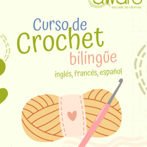Curso de Crochet en inglés, francés y español